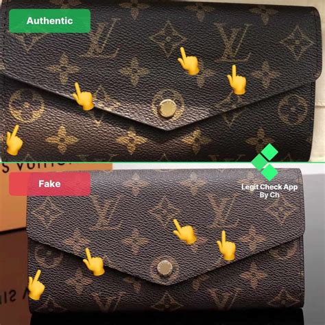 the real real louis vuitton wallet|how to identify Louis Vuitton wallet.